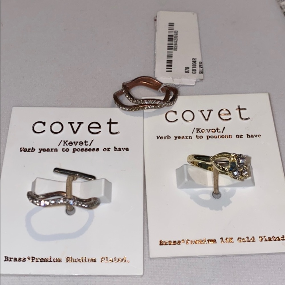 Covet Ring Bundle- NWT